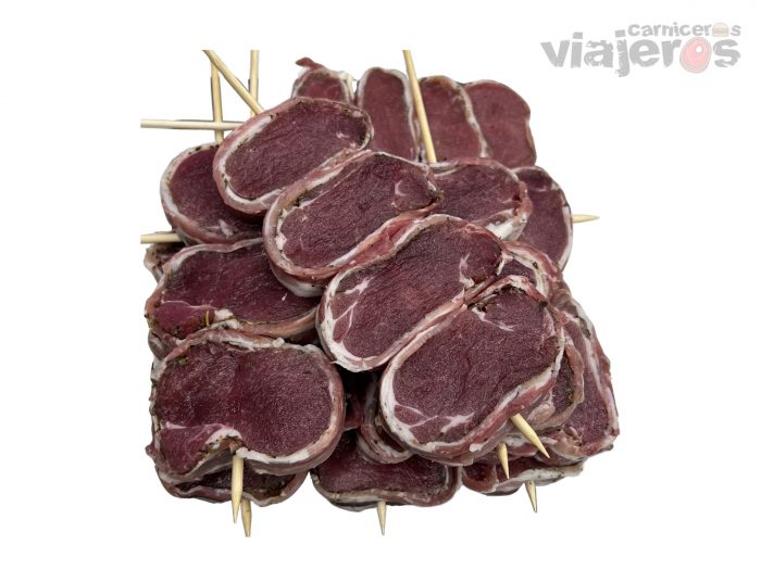 Brocheta solomillo de cerdo
